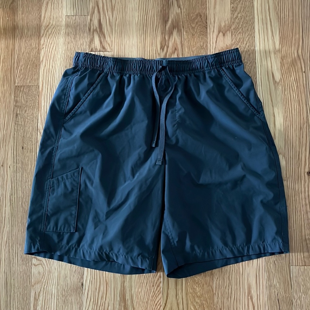 Field & Stream Off Black/ Gray Swim/Hybrid Shorts Size Medium